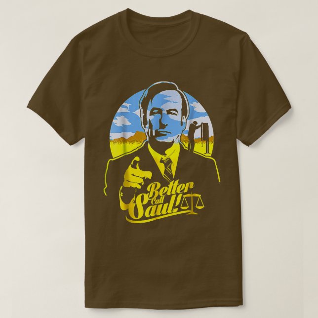 T-shirt Funny Better Calls Saul (Design devant)