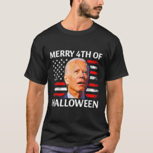 T-shirt Funny Biden a confondu Joyeux 4ème de Mème Hallowe