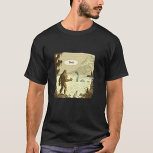 T-shirt Funny Bigfoot et Nessie Bruh Moment Beer T Shirt