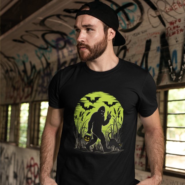 T-shirt Funny Bigfoot Halloween (Créateur téléchargé)