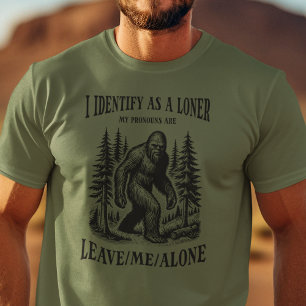 T-shirt Funny Bigfoot Pronounounes Mens