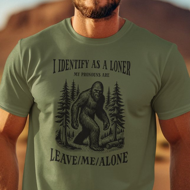 T-shirt Funny Bigfoot Pronounounes Mens (Créateur téléchargé)