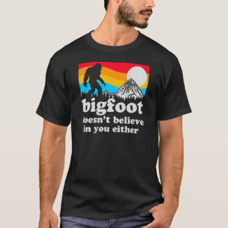 T-shirt Funny Bigfoot Rétro Yosemite Parc National Gag Gif