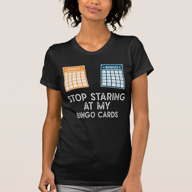 T-shirt Funny Bingo Player Humour de jeu (Devant)