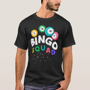 T-shirt Funny Bingo Team Jeu Humour