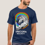 T-shirt Funny Birthday Girl Gifts Dad Mom Daughter Unicorn<br><div class="desc">Drôle Anniversaire Cadeaux Fille Papa Maman Fille Unicorn Sécurité 5.</div>