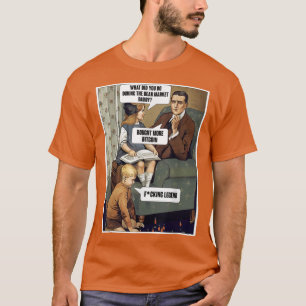 T-shirt Funny Bitcoin papa mème marché de l'ours mème Ache