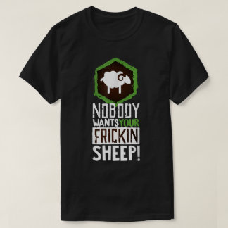 T-shirt Funny Board Game Trading Sheep Design
