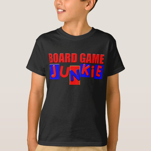 T-shirt Funny Board Gamer (Devant)