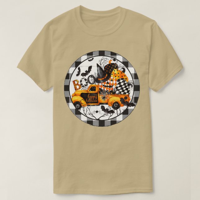 T-shirt Funny Boo Gnome Camion 2 (Design devant)