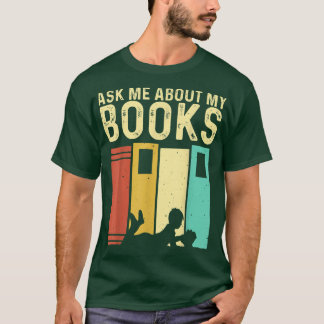 T-shirt Funny Book Lover Design Men Women Reading Readers 