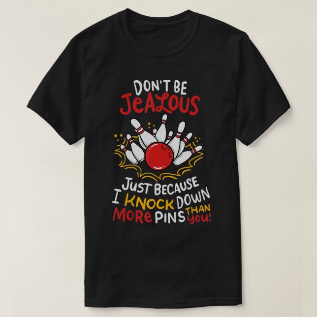 T-shirt Funny Bowling 1 (Design devant)