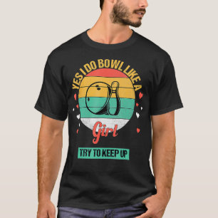T-shirt Funny Bowling 5