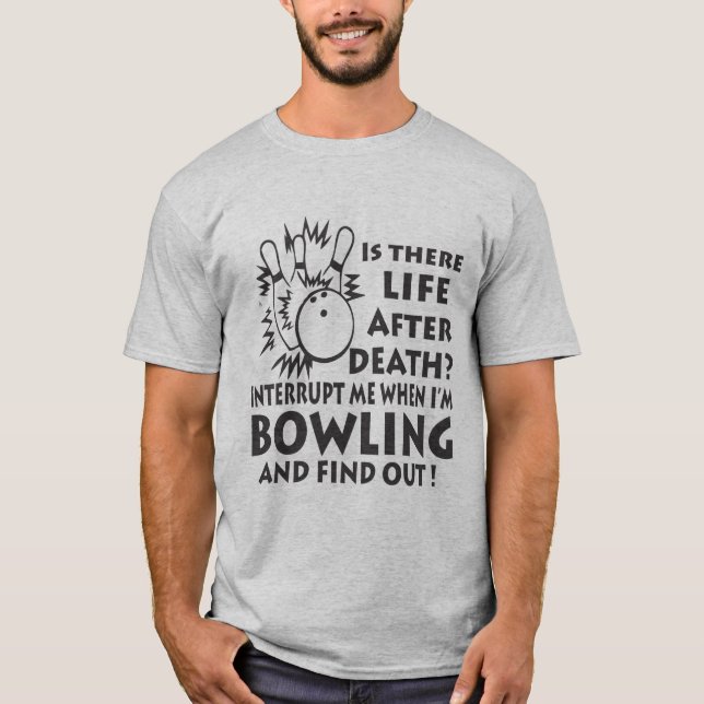 T-shirt Funny Bowling Shirt Découvrez Bowlers Cadeau (Devant)
