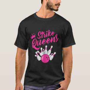 T-shirt Funny Bowling Tee Bowling Team Sport Grève Cadeau