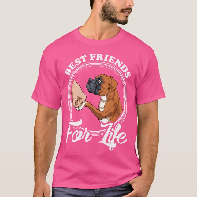 T-shirt Funny Boxer Dog Boxer Dog Lover (Devant)