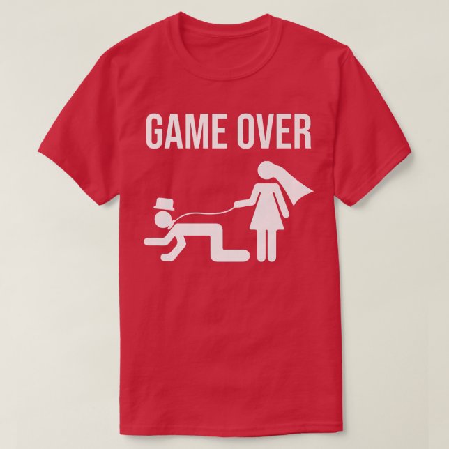 T-shirt Funny Bride Groom Bachelor Bachelorette Wedding Gr (Design devant)