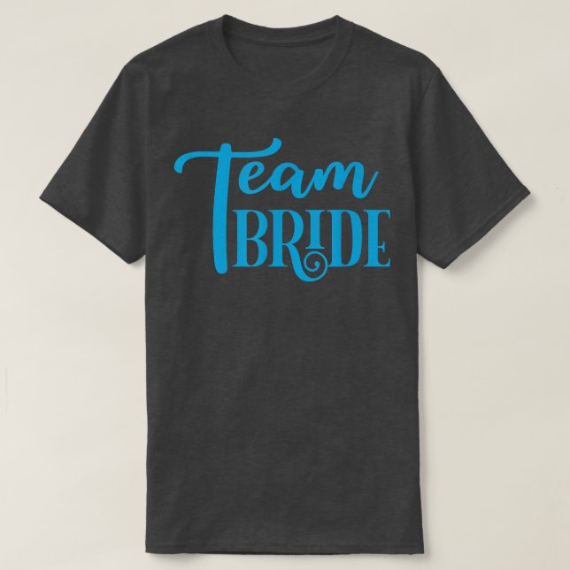 T-shirt Funny Bridesmaid Bride Bachelorette Party Team Bri (Design devant)
