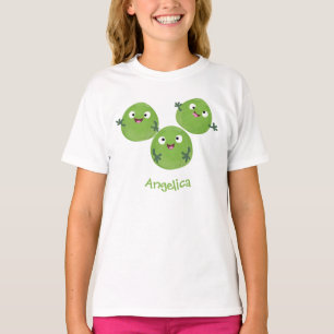 T-shirt Funny Brussels sprouts légumes caricature