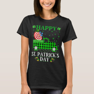 T-shirt Funny Buffalo Plaid Green Truck Archery St. Patron