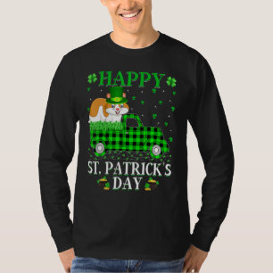 T-shirt Funny Buffalo Plaid Green Truck Hamster St. Patron