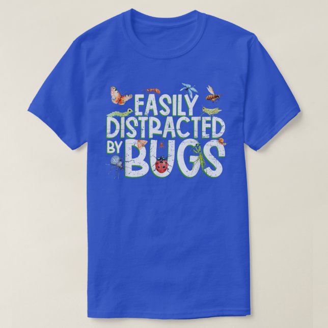T-shirt Funny Bug T, Insect Lover , Bug Collector  (Design devant)