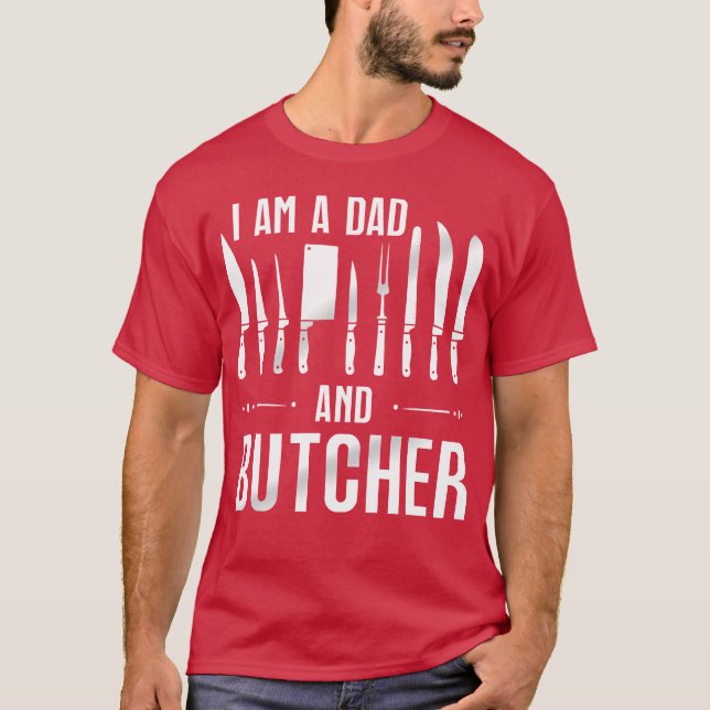 T-shirt funny butcher shirts Butcher birthday gift gift (Devant)