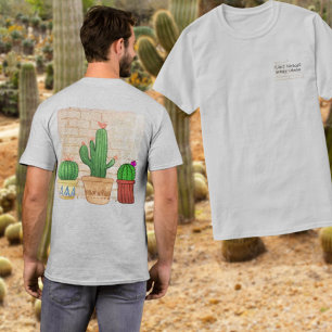 T-shirt Funny Cactus Plante Manager personnalisé