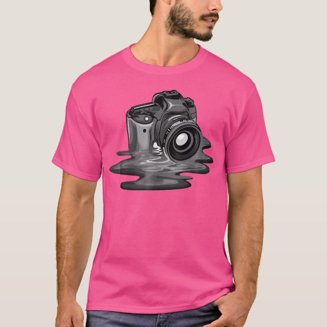 T-shirt Funny Camera Gift For Photographers Men Women Phot (Devant)