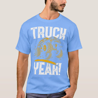T-shirt Funny Camion Ouais Monster Truck Tricks Stunts Rou