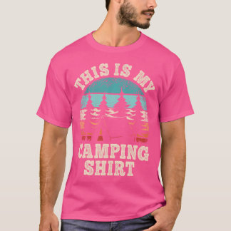 T-shirt Funny Camper Randonnée Nature Extérieure C'Est Mon