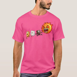 T-shirt Funny Camping Smores Campfire Biscuit Chocolate Ma