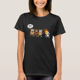 T-shirt Funny Camping S'mores Group Hug Cute Marshmallow C
