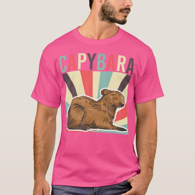 T-shirt Funny Capybara (Devant)