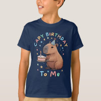 Funny Capybara Capy Birthday To Me Party pour enfa