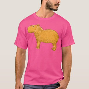T-shirt Funny Capybara mignonne animal