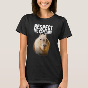 T-shirt Funny Capybara pour hommes Femmes Enfants Cavy Rod