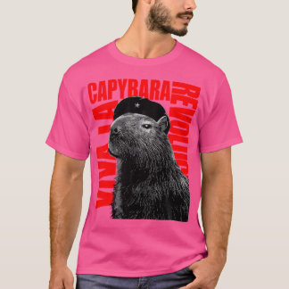 T-shirt Funny Capybara Viva La Capybara Love Capybaras Cut