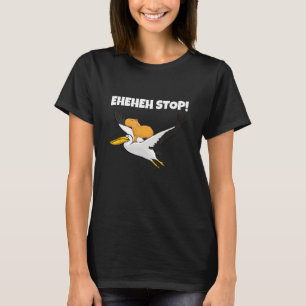 T-shirt Funny Capybara volant Pelican Eheheh Stop