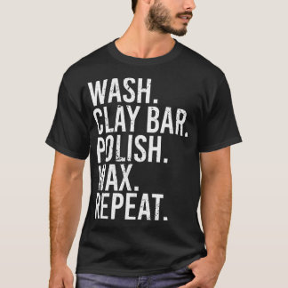 T-shirt Funny Car Detailer for Detail