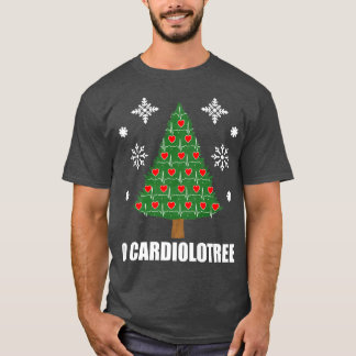 T-shirt Funny Cardiologist Christmas Tree Cardiology Offic