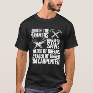 T-shirt Funny Carpenter I Am Carpenter - Noël Cadeau Pr