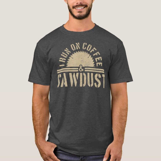 T-shirt Funny Carpenter Woodworker (Devant)