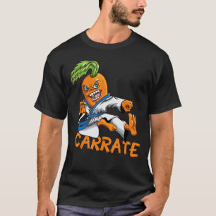 T-shirt Funny Carrate Carotte Karaté Mail Arts Martiaux Ma