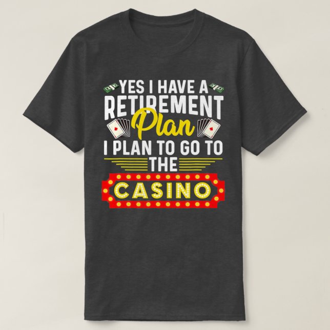 T-shirt Funny Casino (Design devant)