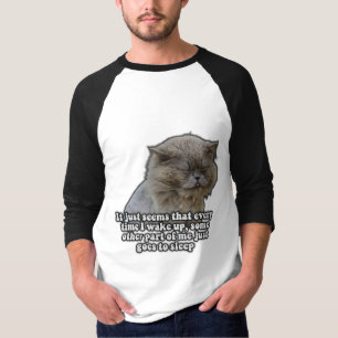 T-shirt Funny cat meme for kitty lovers and cat owners