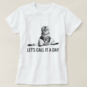 T-shirt Funny Cat personnalisable