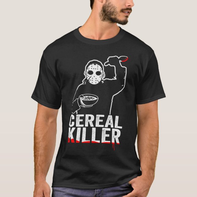 T-shirt Funny Cereal Killer - Petit-déjeuner (Devant)
