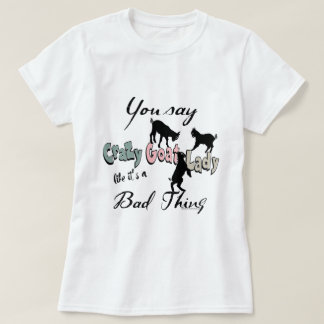 T-shirt FUNNY CHAT | Crazy Chèvre Lady Couleurs Sud-Ouest