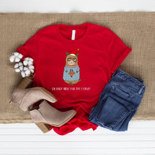 T-shirt Funny Chat Maman Noël